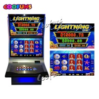 Coofuns Double Screen Cabinet Video Jackpot Slot Machine Game Board